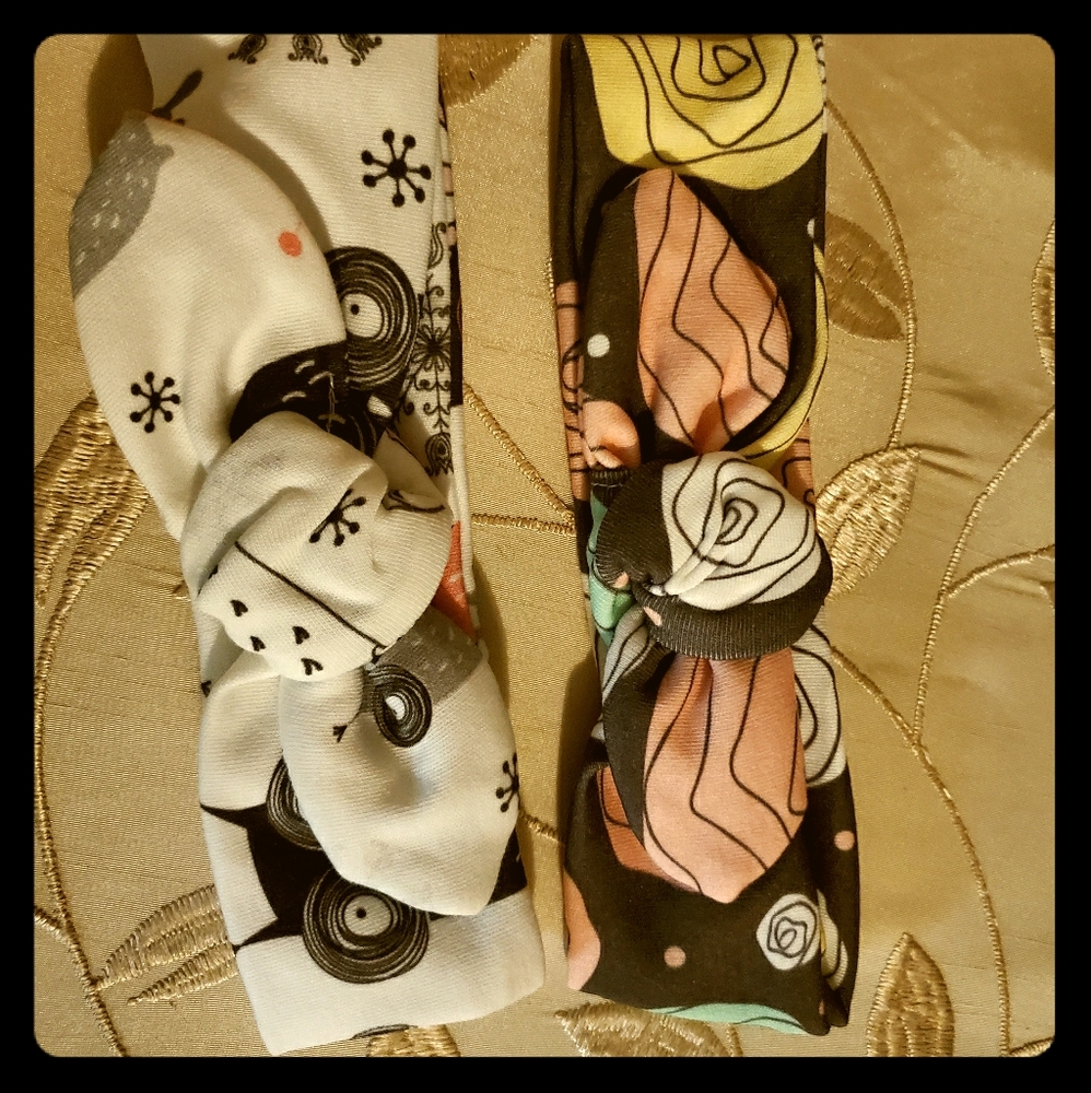 3/6 month old baby girl headbands